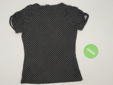 czarne bluzki w biale grochy: F&F, Bluzka damska, M — 3