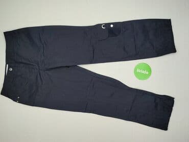zara woskowane spodnie: Material trousers for women, size M (EU 38) — 2