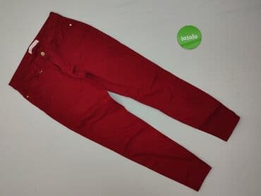 czerwone spodnie z wysokim stanem zara: Zara, Джинси жіночі, розмір S — 3