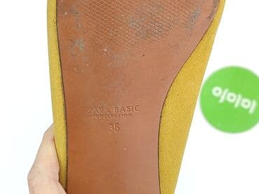 ben sherman buty: Zara, Flip flops for women, size 38 — 4