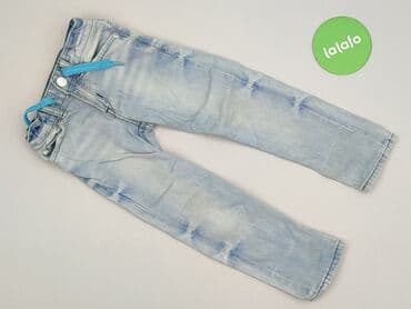 sukienka khaki h m: Spodnie jeansowe, H&M, 2-3 lat, 98, stan - Bardzo dobry — 2