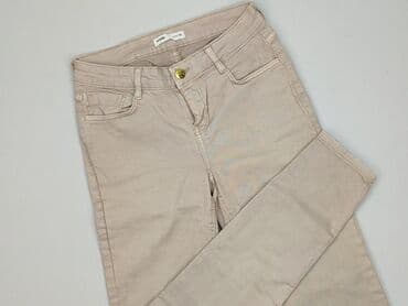 sinsay spodnie bezowe: Sinsay, Jeansy damskie, rozmiar S — 2