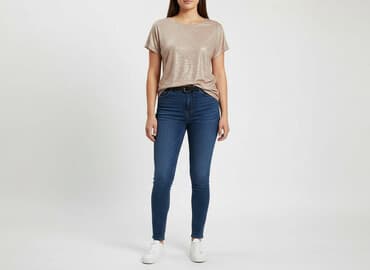 złoty top damski: BODY FLIRT, Women`s T-shirt, size XL — 1