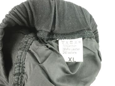 legginsy damskie marszczone: Spodnie dresowe damskie, XL — 4