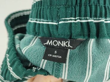 woskowane legginsy z wysokim stanem zara: Monki, Material trousers for women, size S (EU 36) — 4