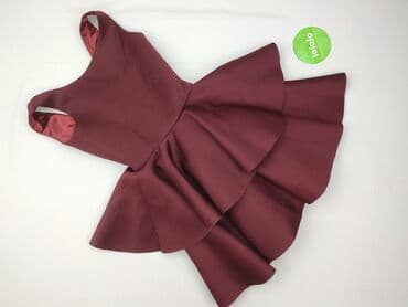 czerwona sukienka w krate: Sukienka damska, XS — 2