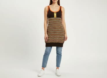 sukienka do chrztu na szydełku wzór: George, Sukienka damska, rozmiar 2XS — 1