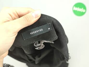 spodnie woskowane brązowe reserved: Reserved, Material trousers for women, size M — 5