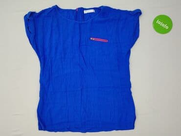 niebieska bluza pull and bear: Bluzka damska, rozmiar L — 2