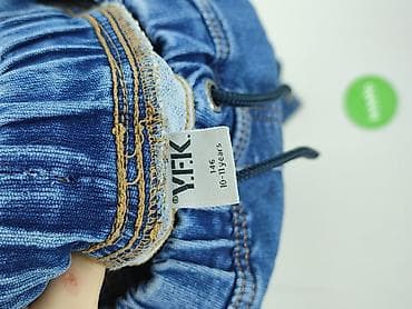 yarrter jeans: Spodnie jeansowe, Y.F.K., 11 lat, 146, stan - Bardzo dobry — 4