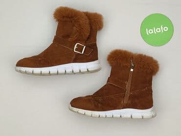 kozaki z futerkiem deichmann: Botki damskie, 37 — 3