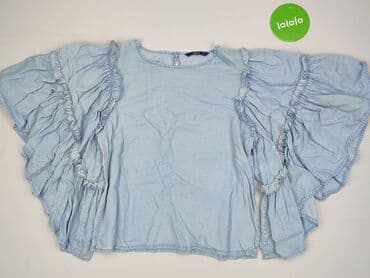 chabrowa sukienka na wesele plus size: ONLY, Bluzka damska, rozmiar S — 2