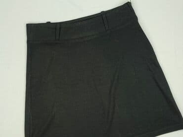 mini spódniczka czarne: H&M, Spódnica damska, rozmiar M — 1