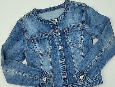 Ubrania damskie: Kurtka jeansowa damska, rozmiar S — 1