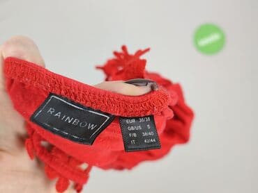 bluzki z kwiacistym wzorem: RAINBOW, Top damski, rozmiar S — 4