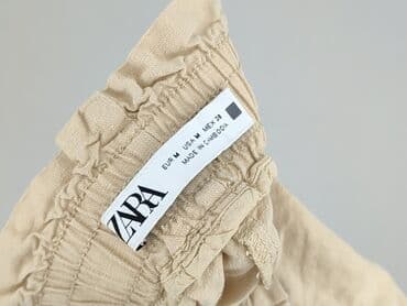 zara spodnie damskie len: Zara, Shorts for women, size M — 4