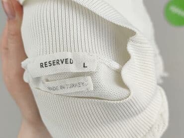 mohito biały sweter: Reserved, Sweter damski, rozmiar L — 4