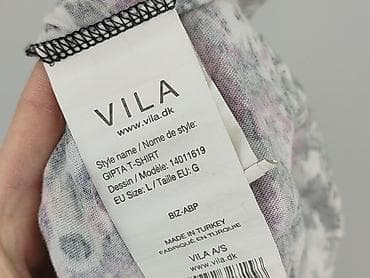 koszula xxl: Vila, T-shirt damski, rozmiar L — 4
