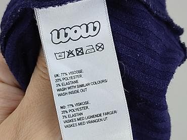 bluzki wiskoza elastan: WOW, Bluzka damska, rozmiar M — 5