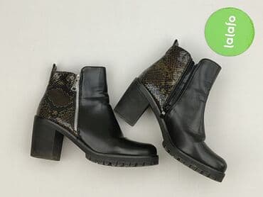 kozaki na koturnie lasocki: Botki damskie, 38 — 2