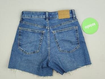 hm krótkie spodenki dzins low waist: H&M, Szorty damskie, rozmiar S — 3