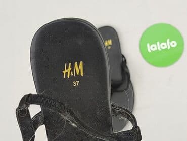 czerwone sandały h m: H&M, В`єтнамки жіночі, розмір 37 — 4