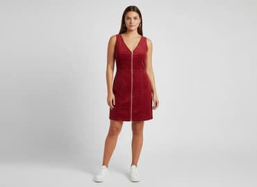 sukienka h m czerwona: Divided, Sukienka damska, rozmiar XL — 7