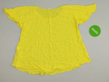 żółte bluzki z krótkim rękawem: Bluzka damska, rozmiar L — 3