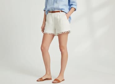 spodenki kubota biedronka: Topshop, Szorty damskie, rozmiar M — 6