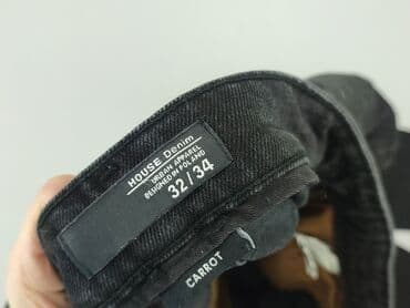 sukienki długie obcisłe: House of Denim, Jeansy dla mężczyzn, rozmiar L — 4