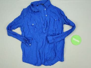 koszulka z długim rękawem w paski: Zara, Koszula damska, M — 2