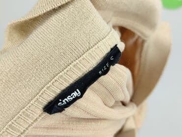 beżowe buty na koturnie ccc: Sinsay, Bluzka damska, rozmiar S — 5