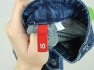 klapki yeeze: DENIM JEANS, Szorty damskie, rozmiar M — 4