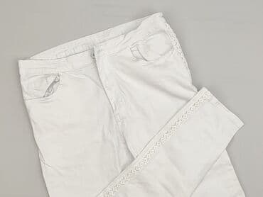 legginsy że szwem między pośladkami: Spodnie materiałowe damskie — 1