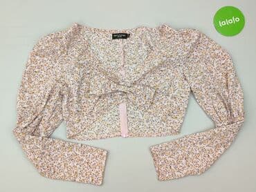 biala sukienka pretty little thing: PrettyLittleThing, Bluzka damska, M — 2