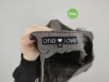 spódnice midi na gumce: One Love, Spodnie materiałowe damskie, rozmiar M — 5