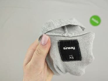 sweter z koszula sinsay: Sinsay, Kardigan damski, rozmiar XS — 4