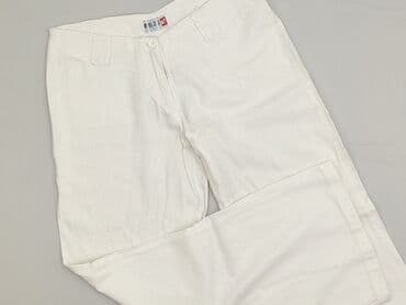 Material trousers for women, size L