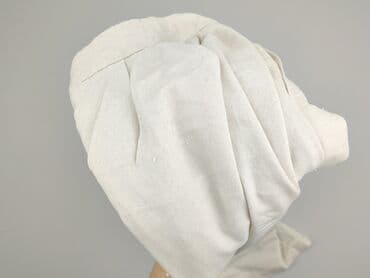 białe spodnie z wysokim stanem sinsay: Spodnie materiałowe damskie, rozmiar S — 6