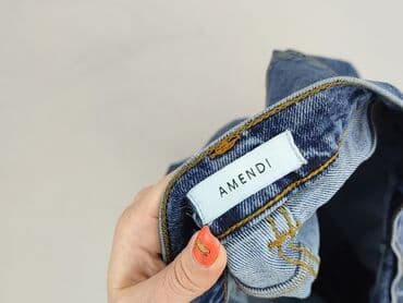 obcisłe szorty damskie: Amisu, Jeans for women, size XS (EU 34) — 4