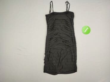 sukienka srebrna cekiny h: Women`s dress, size S (EU 36) — 2