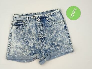 krótkie spodenki z wysokim stanem: FB Sister, Szorty damskie, rozmiar L — 3