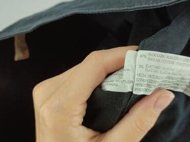 krótkie spodenki z wysokim stanem czarne: PULL&BEAR, Szorty damskie, rozmiar S — 6