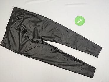 rajstopy termiczne h m: H&M, Legginsy Ze skóry ekologicznej damskie, rozmiar L — 3