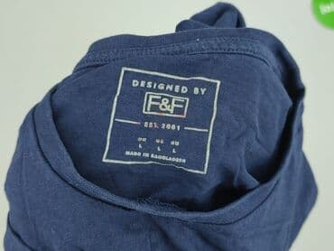 niebieski golf damski: F&F, Bluzka damska, rozmiar L — 5