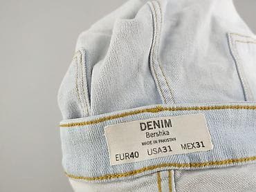 czarne levisy: Bershka, Jeansy damskie, rozmiar L — 5