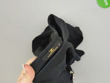 czarne sandały płaskie ccc: Elisabetta Franchi, Tunika damska, S — 5