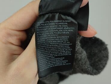 hm szary sweter: H&M, Sweter damski, rozmiar M — 6