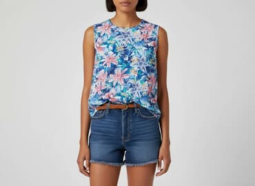 wiosenne bluzki: H&M, Bluzka damska, rozmiar S — 7