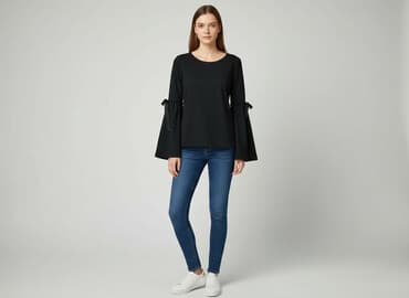 house bluzka z dlugim rekawem: House, Women's blouse, size XS — 1